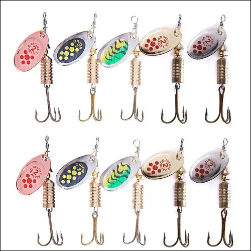 VIB Plated Fishing Lures with Treble Hook 7g 6.7cm